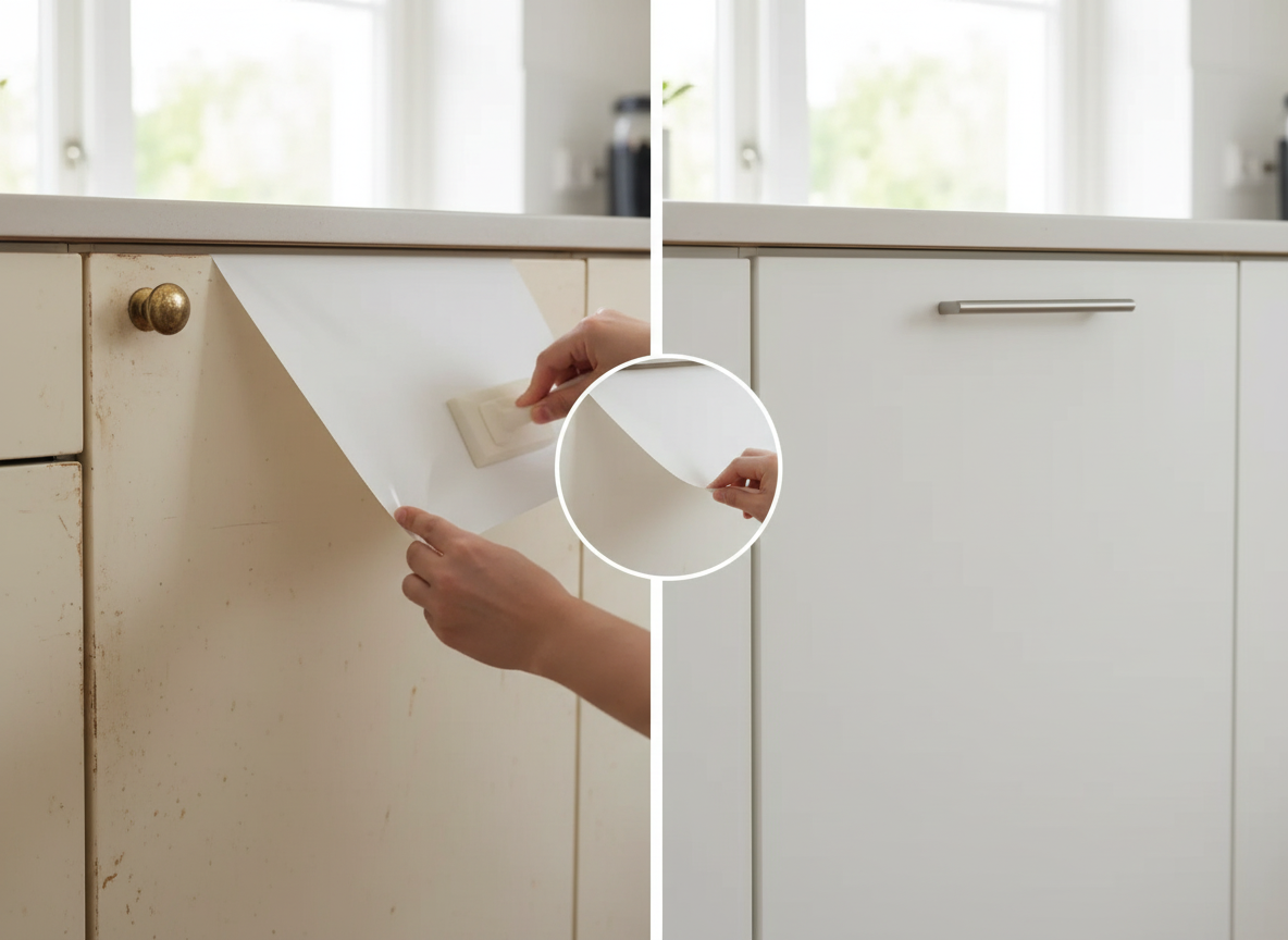 Film Adhesivo Blanco Mate Premium