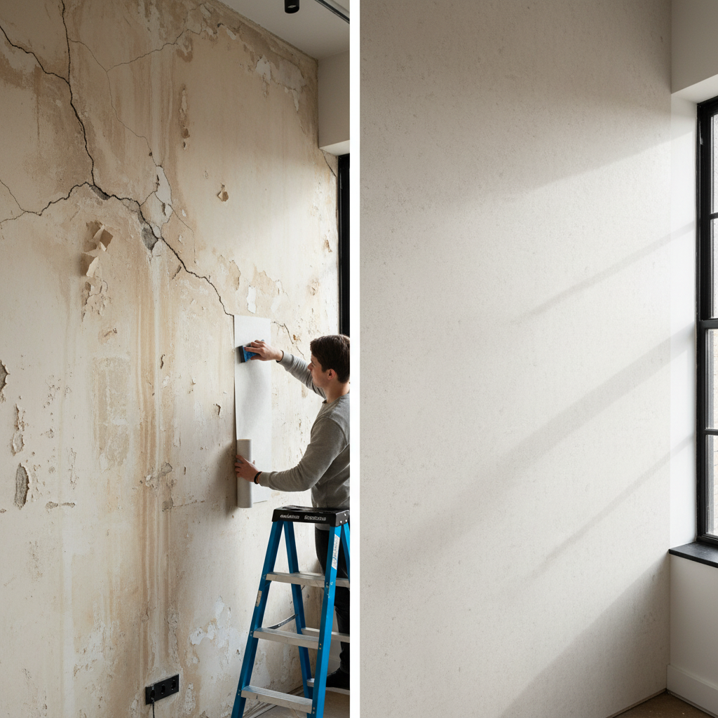 Film Adhesivo Efecto Concreto Industrial